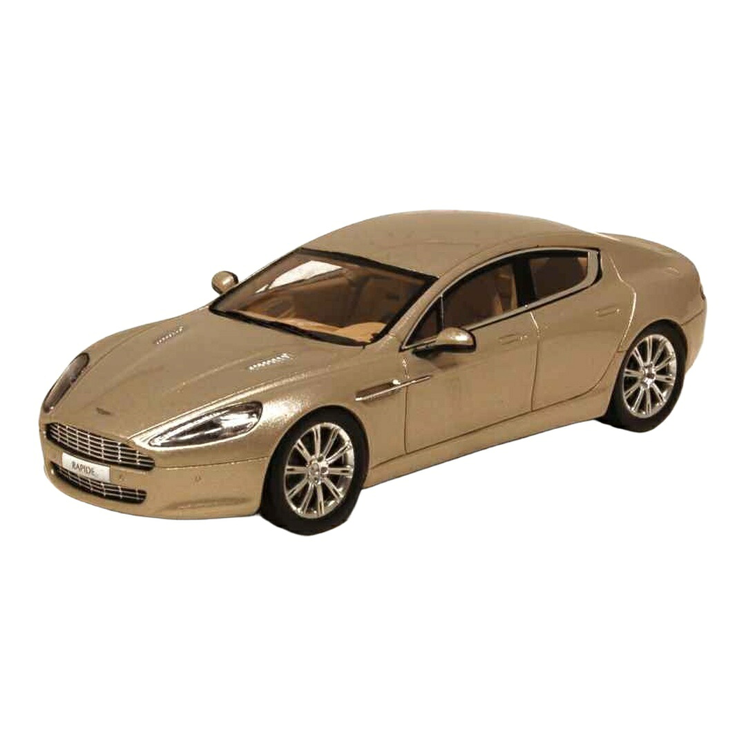 Aston Martinアストンマーティン Rapide 2009 三鞭酒ゴールド / Minichamps 1/43 ミニカー