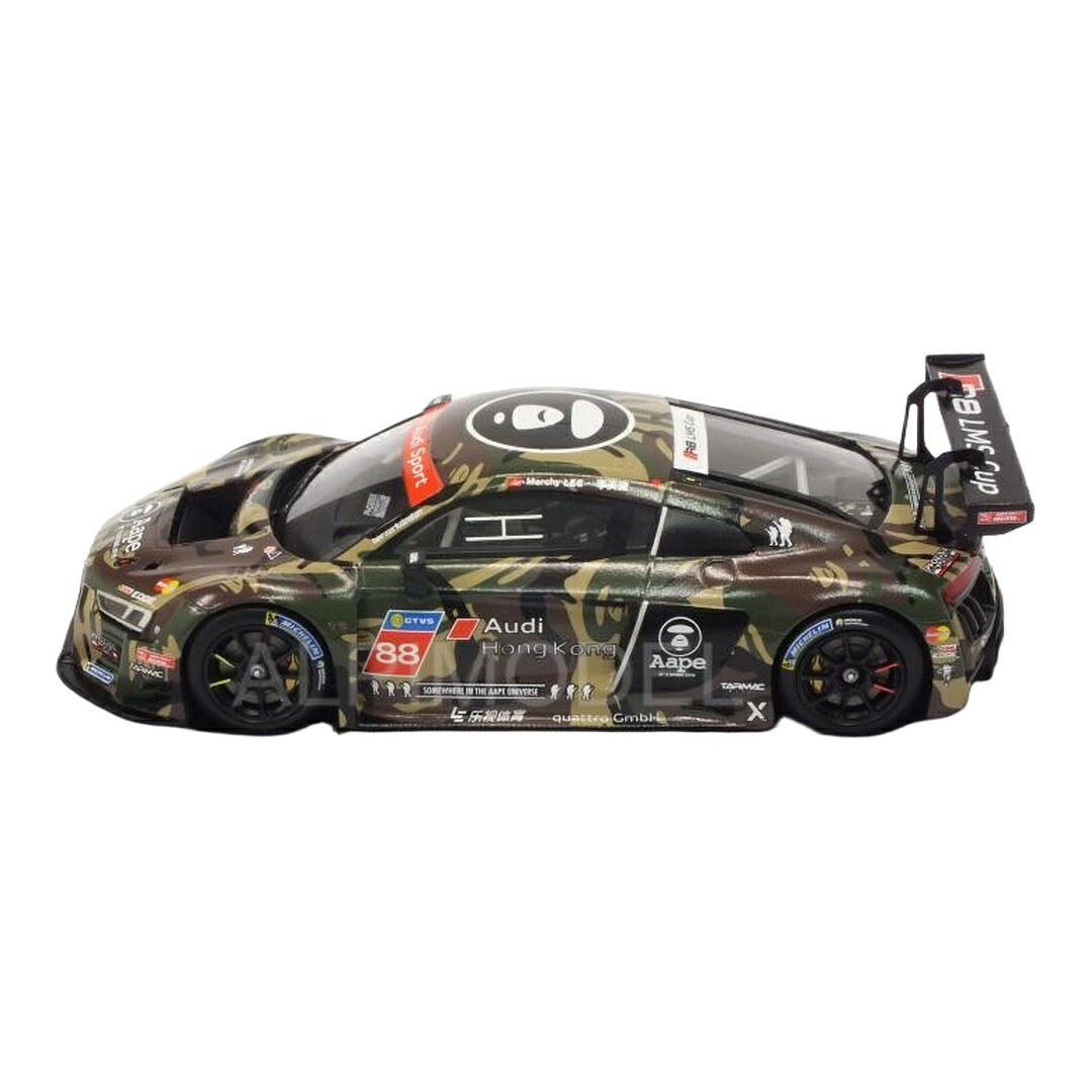 Audiアウディ R8 LMS #88 2016 優勝杯中華民国 化けの皮 / Minichamps 1/43 ミニカー