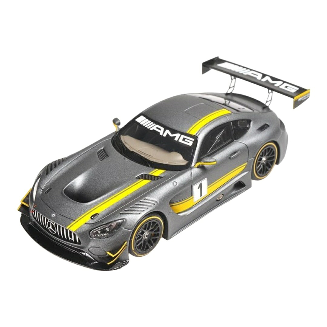 Mercedes Benzメルセデスベンツ AMG GT3 表示 ホッケン住み家 #1 薄墨色 / Minichamps 1/43 ミニカー