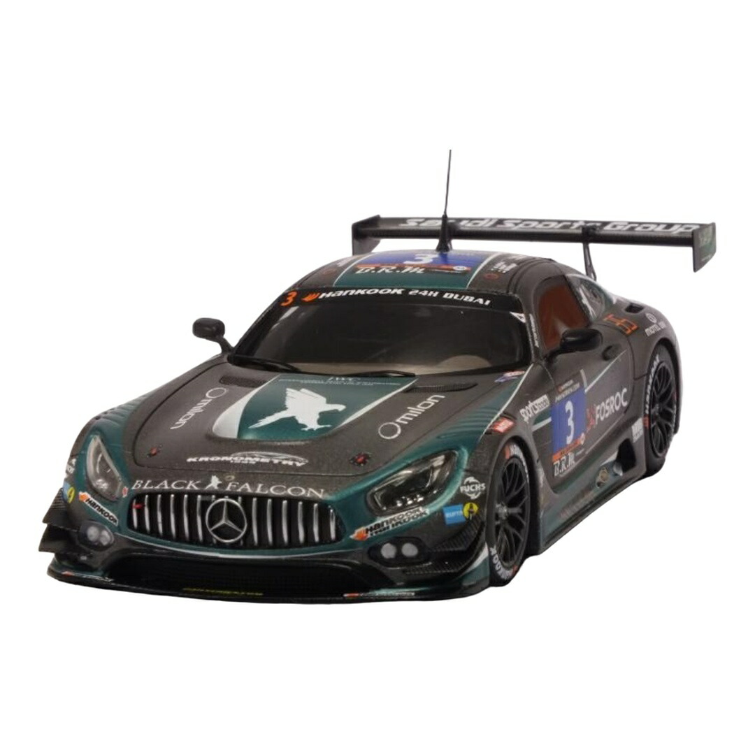 Mercedes Benzメルセデスベンツ AMG GT3 Black Falcon #3 24第四次元ドバイ 2016 黒いこと / MINICHAMPS 1/43 ミニカー