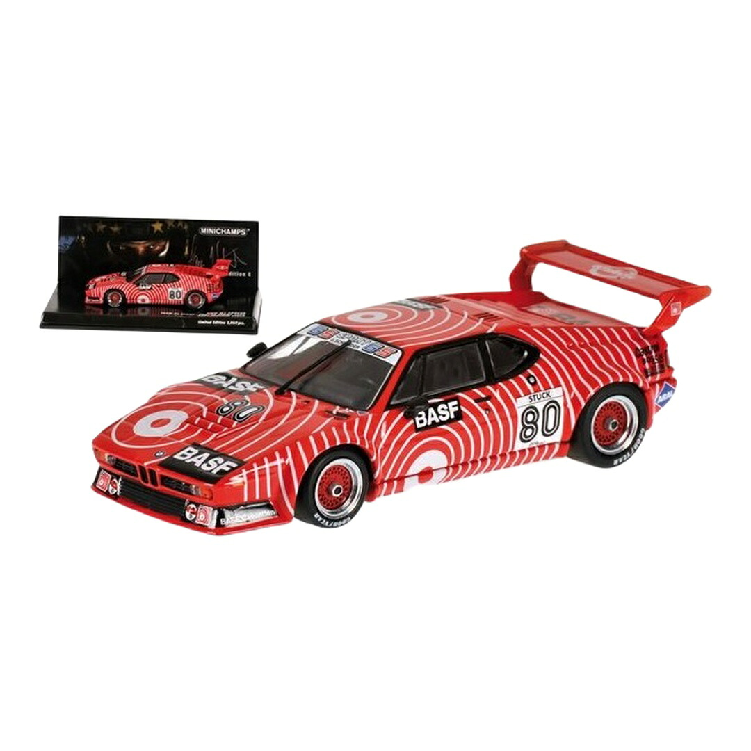 BMW M1 Procar #80 BASF 1980 Stuck / Minichamps 1/43 ミニカー