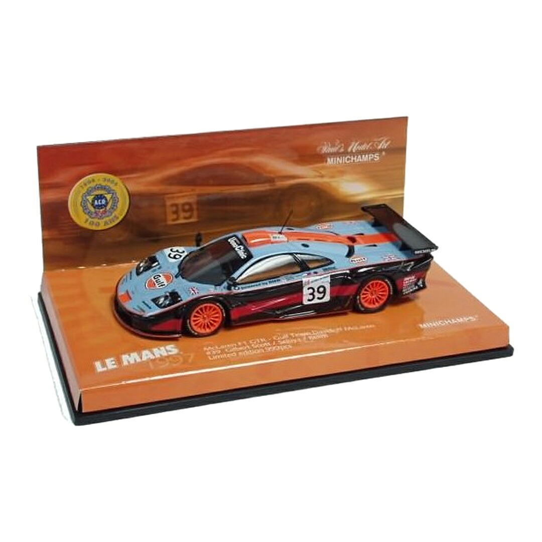 McLarenマクラーレン F1 GTR #39 ルマン24第四次元 1997 999台制限事項 / Minichamps 1/43 ミニカー
