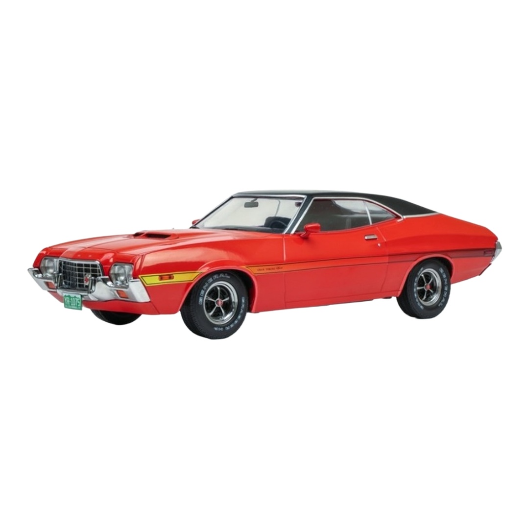 Fordジェラルド・r・フォード Gran Torinoグラントリノ Sport 1972 赤いこと / IXO MODELS 1/18 ミニカー