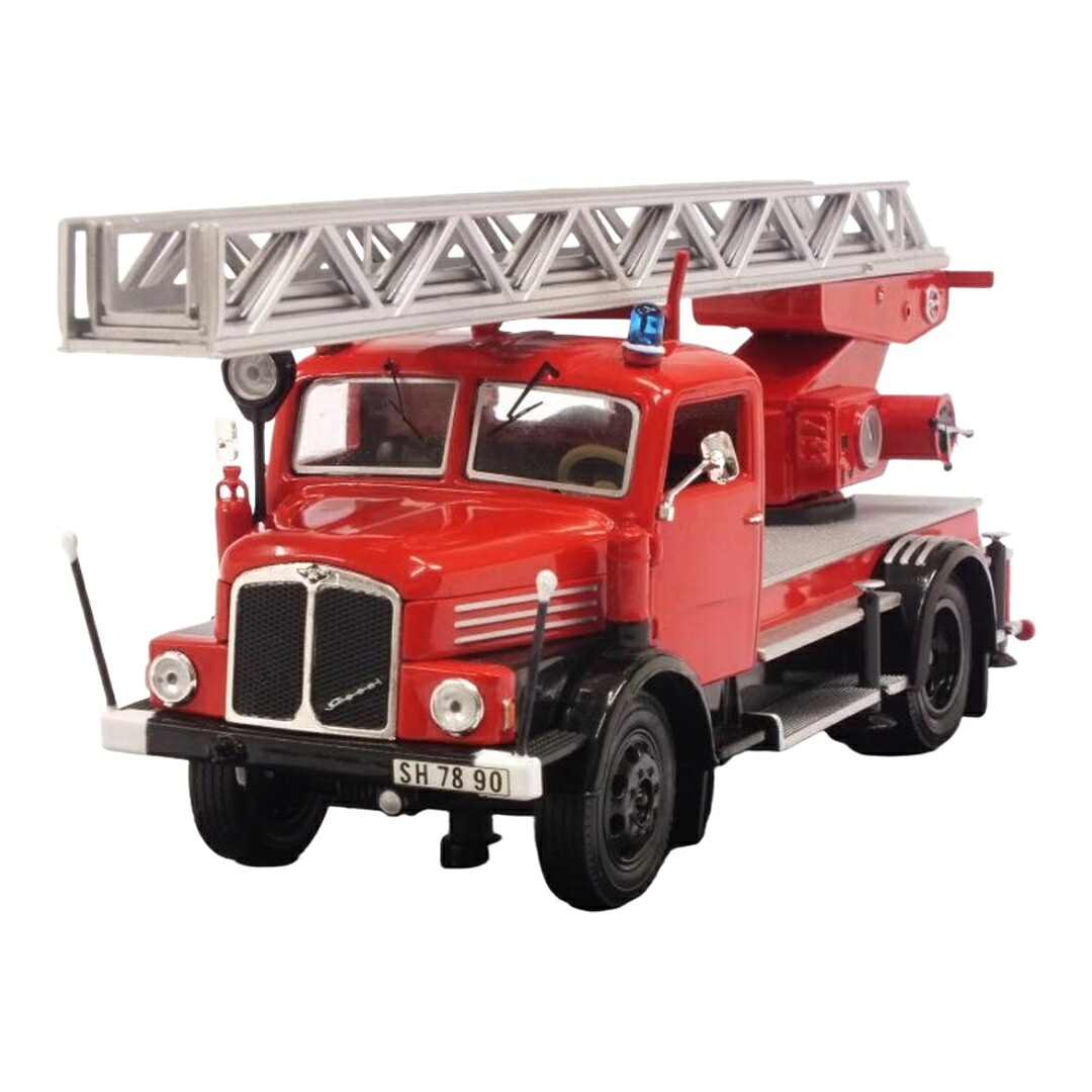 IFA S4000 BL ラダートラック 消防自動車 赤いこと / IXO MODELS 1/43 ミニカー