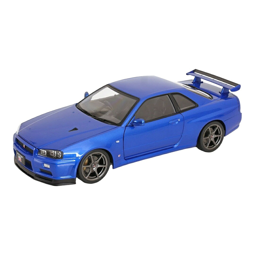 【予約】2026年発売予定 Nissan日産 Skylineスカイライン GT-R R34 V-SPEC II 2001 ブルーメタリック 限定生産 / KK-SCALE 1/12 ミニカー｜ラストホビー
