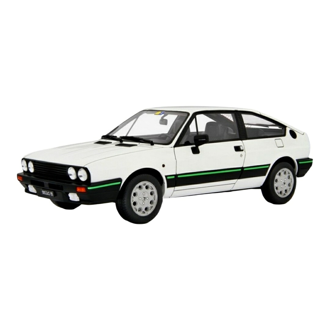 Alfa Romeoアルファロメオ Sprint 1.5 Quadrifoglio Verde 1983 ホワイト / LAUDO-RACING 1/18 ミニカー｜ラストホビー