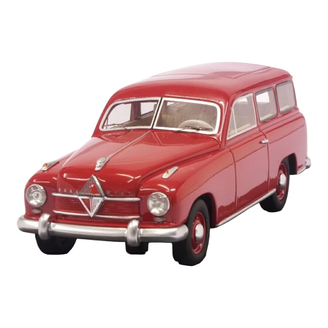 Borgwardボルグヴァルト Hansaハンザ 1500 Kombi二人組 1951 赤いこと / NEO 1/43 ミニカー