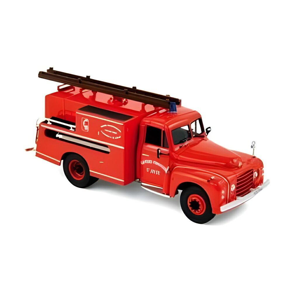 Citroenシトロエン T46 1962 Pompiers 揚水機 Guinard 赤いこと / Norev 1/43 ミニカー