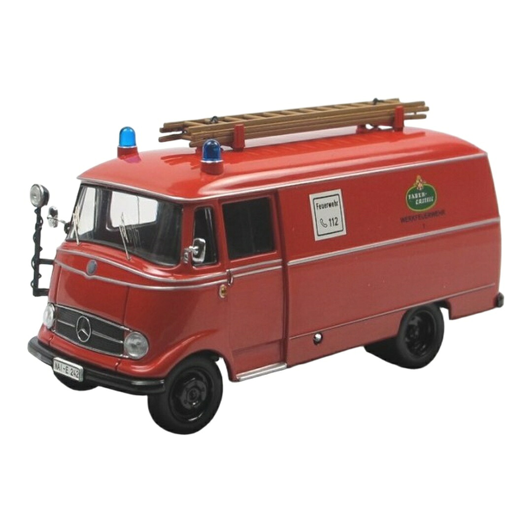 Mercedes Benzメルセデスベンツ L319 消防自動車 赤いこと / Schuco 1/43 ミニカー