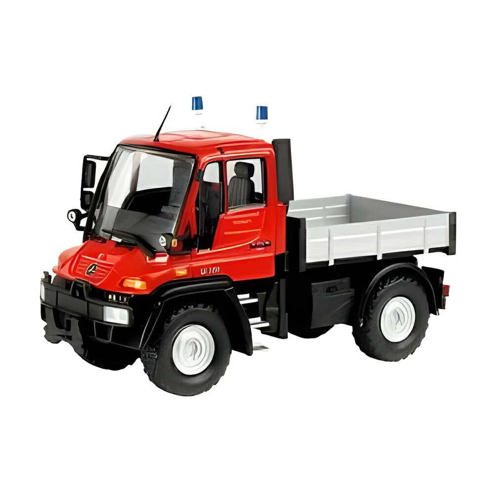 Mercedes Benzメルセデスベンツ Unimog U300 ダンプ車 赤いこと / Schuco 1/43 ミニカー