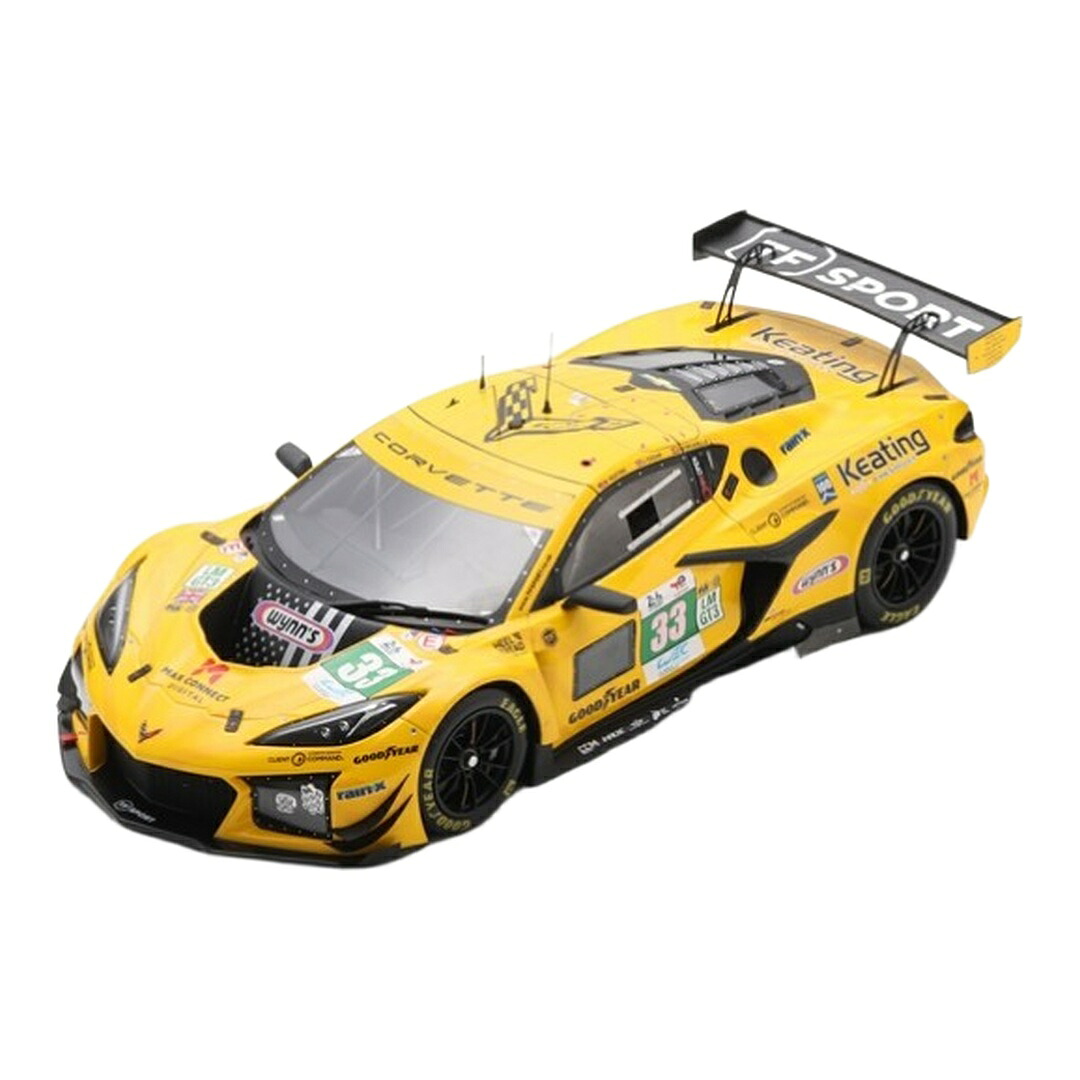 Corvetteコルベット Z06 LMGT3.R #33 TF SPORT ルマン24第四次元 2025 Keating Edgar Juncadella / Spark 1/18