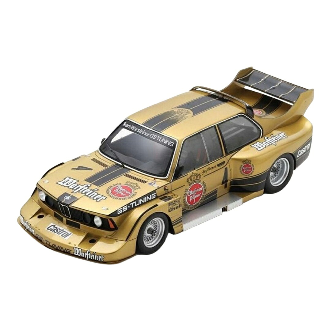 BMW 320 #4 1977 DRM ノリスリンク Joerg Obermorser ゴールド / SPARK MODEL 1/18 ミニカー|ラストホビー
