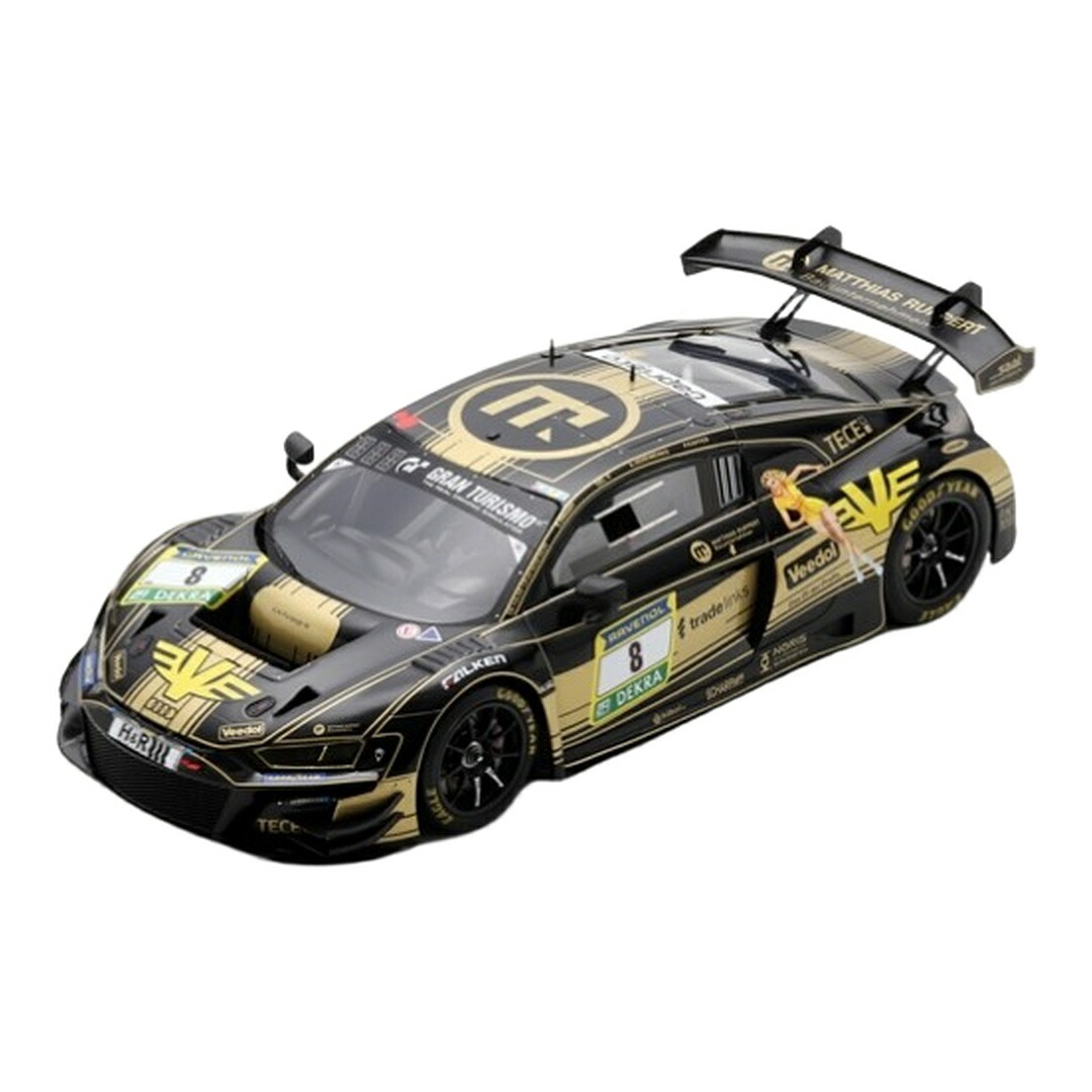 Audiアウディ R8 LMS GT3 evo ll No.8 JUTA Racing ニュルブルクリンク24第四次元 2025 300台制限事項 / Spark 1/18 ミニカー