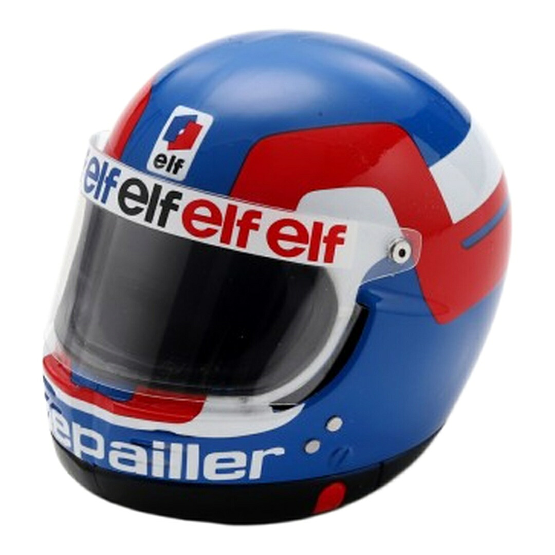 Patrick Depailler 安全帽 1976 青色 / Spark 1/5 ミニカー