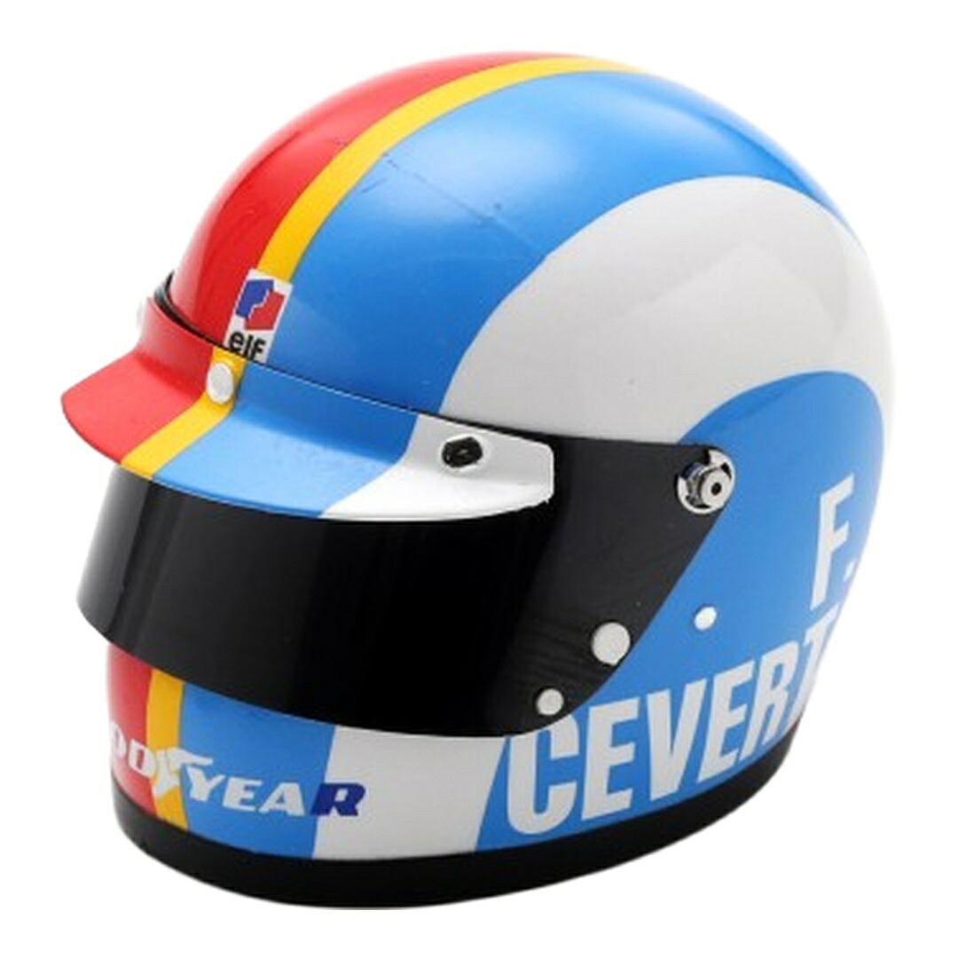 Fran?ois Cevert 安全帽 1973 / Spark 1/5 ミニカー