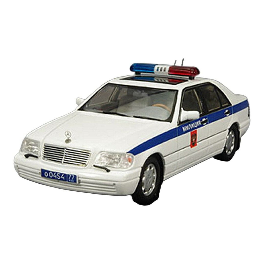 Mercedes Benzメルセデスベンツ W140 警察当局 ペテルブルク 白いこと / Spark 1/43 ミニカー