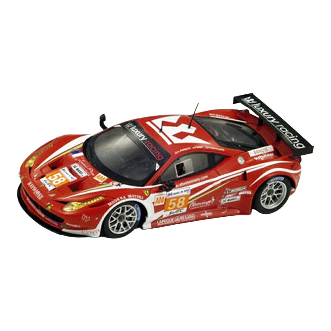 Ferrariフェラーリ 458 Luxury racing #58 ルマン2012 Eh / Spark 1/43 ミニカー