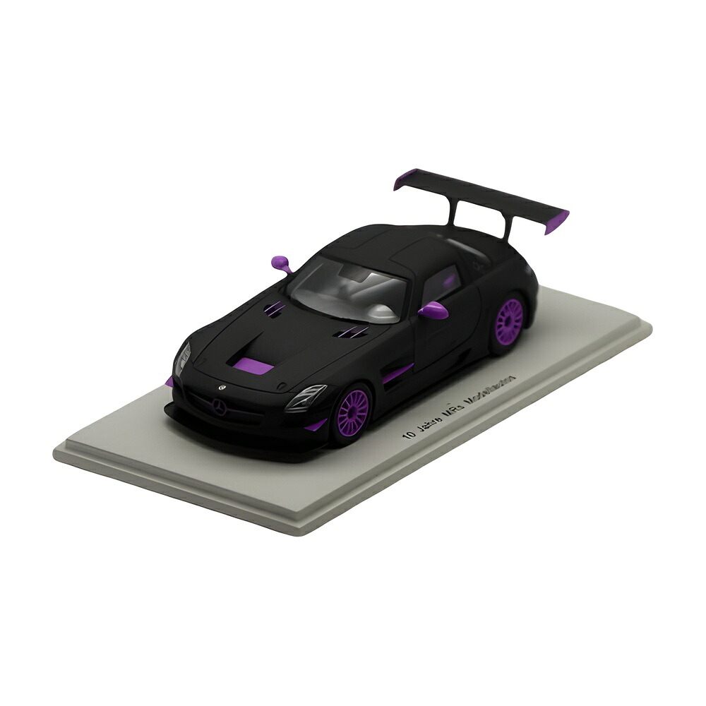 Mercedes Benzメルセデスベンツ SLS 引っ敷き黒いこと 10 Jahre MRs Modellautos / Spark 1/43 ミニカー