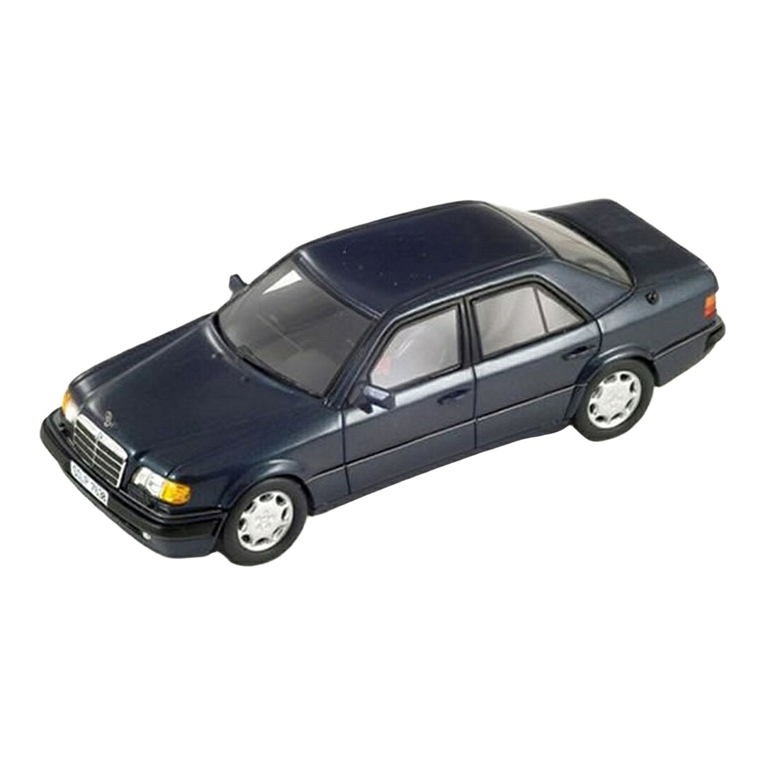 Mercedes Benzメルセデスベンツ 500 E 1986 うす暗い青色 / Spark 1/43 ミニカー