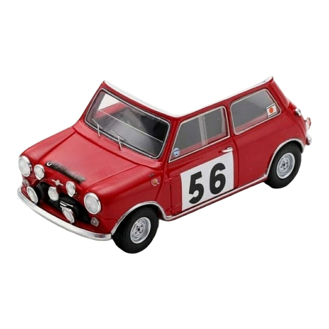 BMC Miniミニ Cooperクーパー S #56 1965 ラリーモンテカルロ Hopkirk Liddon 赤いこと / SPARK MODEL 1/43 ミニカー