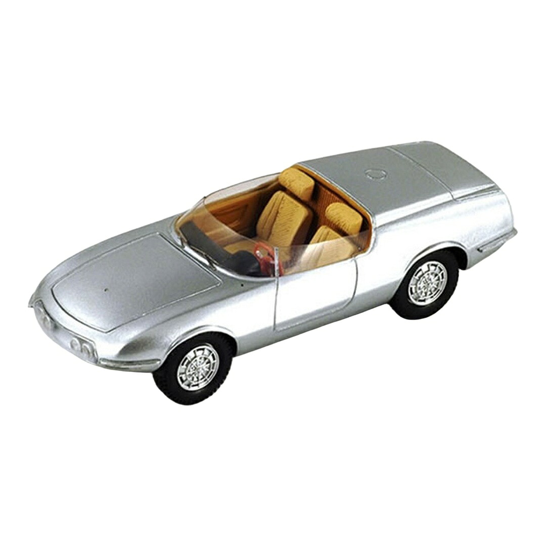 Abarthアバルト 1000 GT Spider Pininfarina 1964 しろがね色 / Spark 1/43 ミニカー