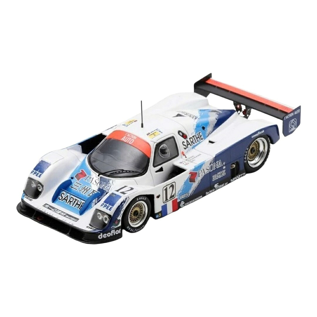 Courageクラージュ C30 LM 1993 白いこと #12 24第四次元ルマン Moran Yoshikawa Gini / SPARK MODEL 1/43 ミニカー