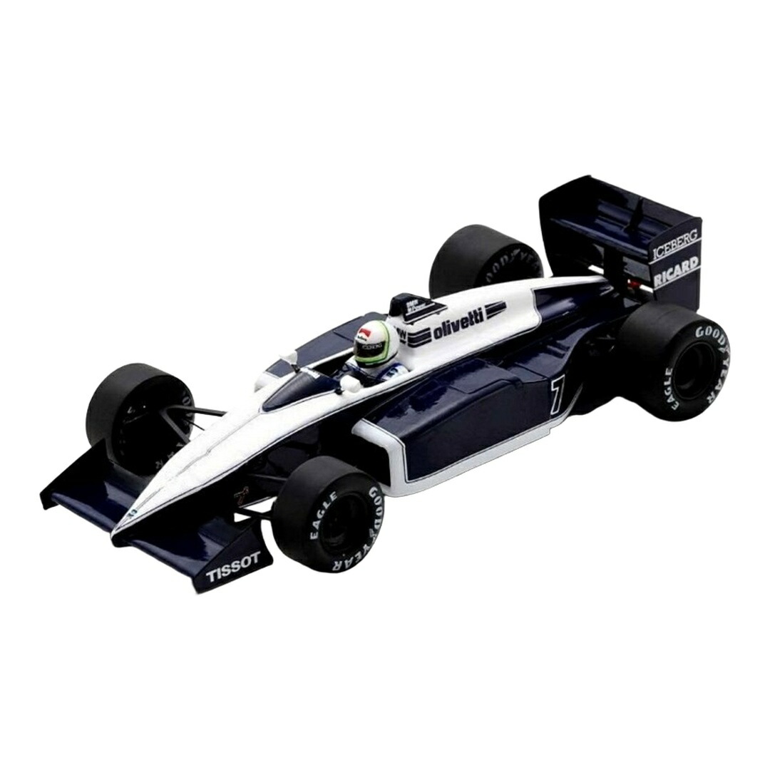 Brabhamブラバム BT56 1987 オーストラリア連邦GP #7 Stefano Modena 青色/白いこと / SPARK MODEL 1/43 ミニカー