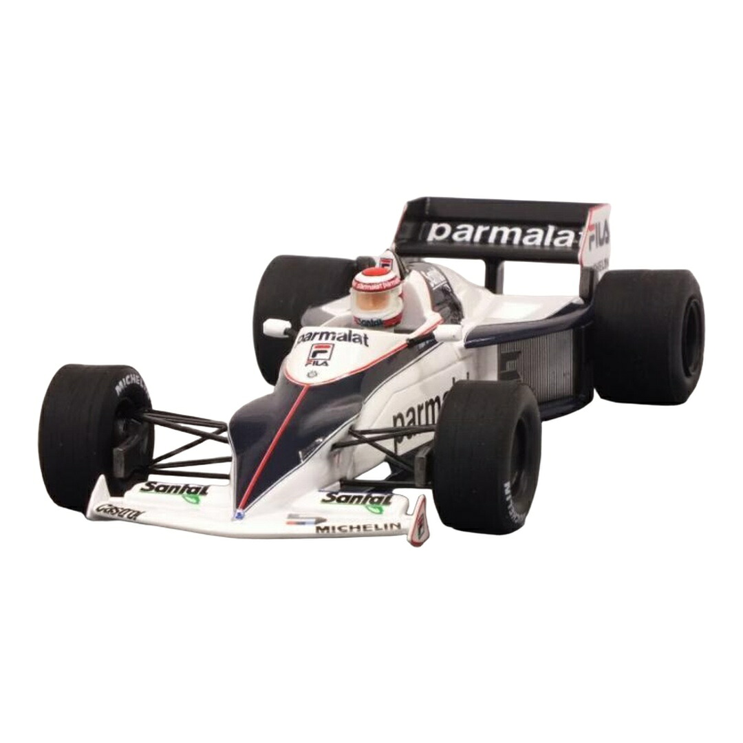 Brabhamブラバム BT52 #5 1983 モナコ公国GP ネルソン・ピケ 白いこと/青色 / SPARK MODEL 1/43 ミニカー