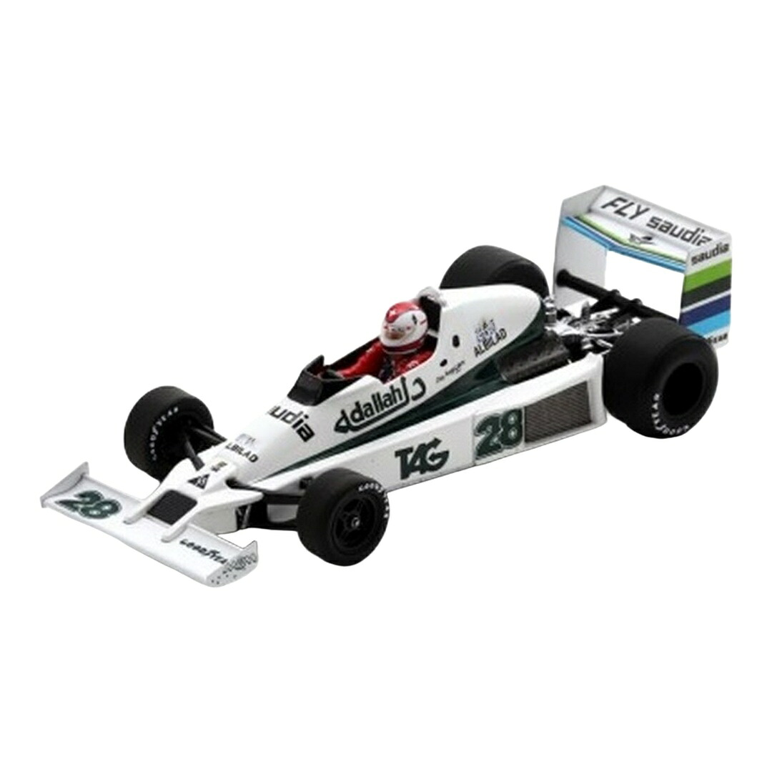 Williamsウィリアムズ FW06 #28 1979 アルゼンチンGP クレイ・レガッツォーニ ホワイト / SPARK MODEL 1/43 ミニカー｜ラストホビー