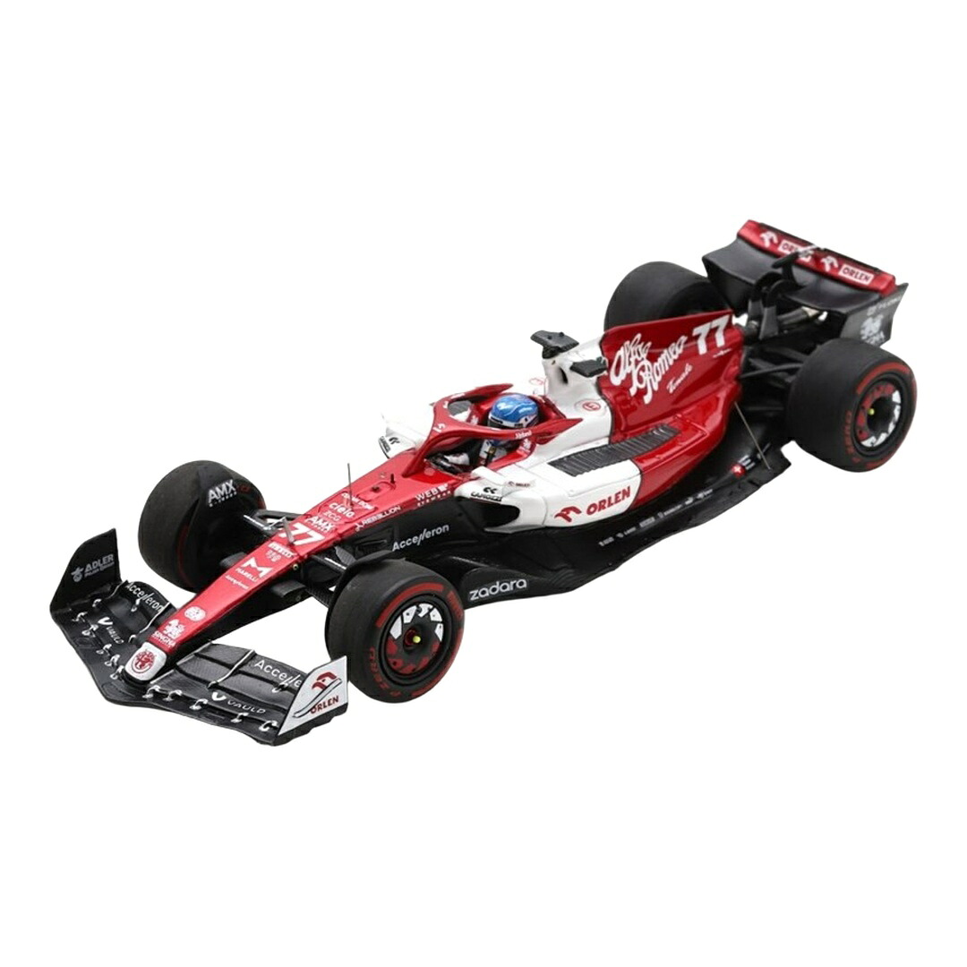 Alfa Romeoアルファロメオ C42 Orlen #77 2022 バーレーンGP バルテリ・ボッタス / SPARK MODEL 1/43 ミニカー|ラストホビー