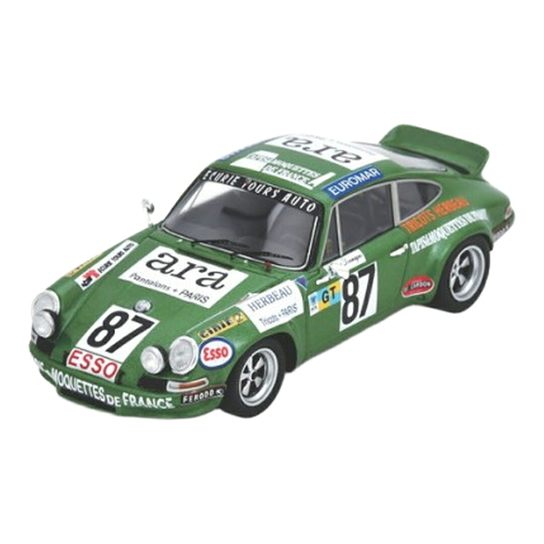 Porscheポルシェ Carrera 2.8 RSR #87 20位 ルマン24第四次元 1975 Boubet Dermagne / Spark 1/43 ミニカー