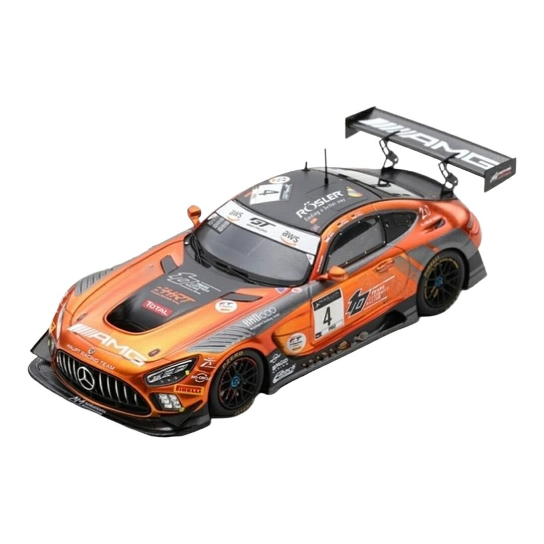 Mercedes Benzメルセデスベンツ AMG GT3 #4 スパ 2020 オレンジ色 / SPARK MODEL 1/43 ミニカー