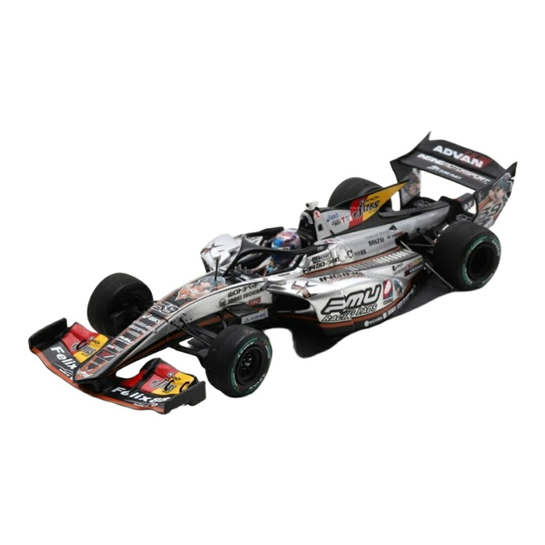 空想科学小説23 #39 P.MU/CERUMO・INGING TRD 01F 百貨店範式 2023 阪口晴南 / Spark 1/43 ミニカー