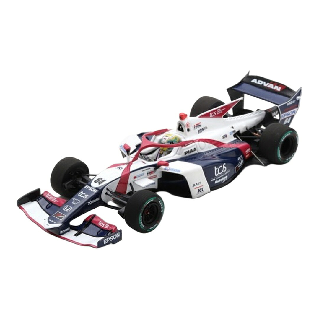 Honda 空想科学小説23 #64 TCS NAKAJIMA RACING Super Formula 2023 Yamamoto / Spark 1/43 ミニカー