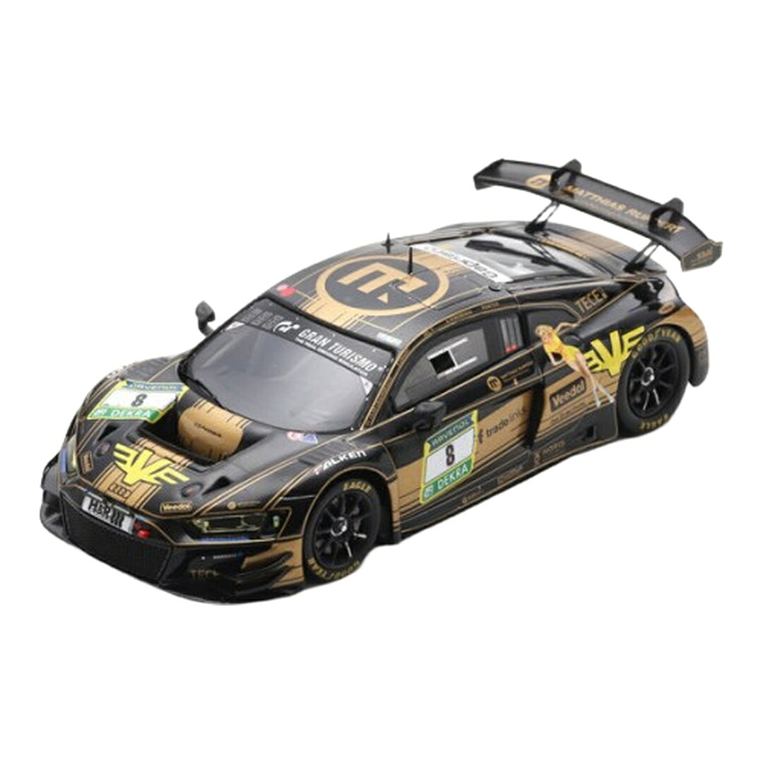 Audiアウディ R8 LMS GT3 evo II #8 JUTA Racing ニュルブルクリンク24第四次元 2025 300台制限事項 / Spark 1/43 ミニカー