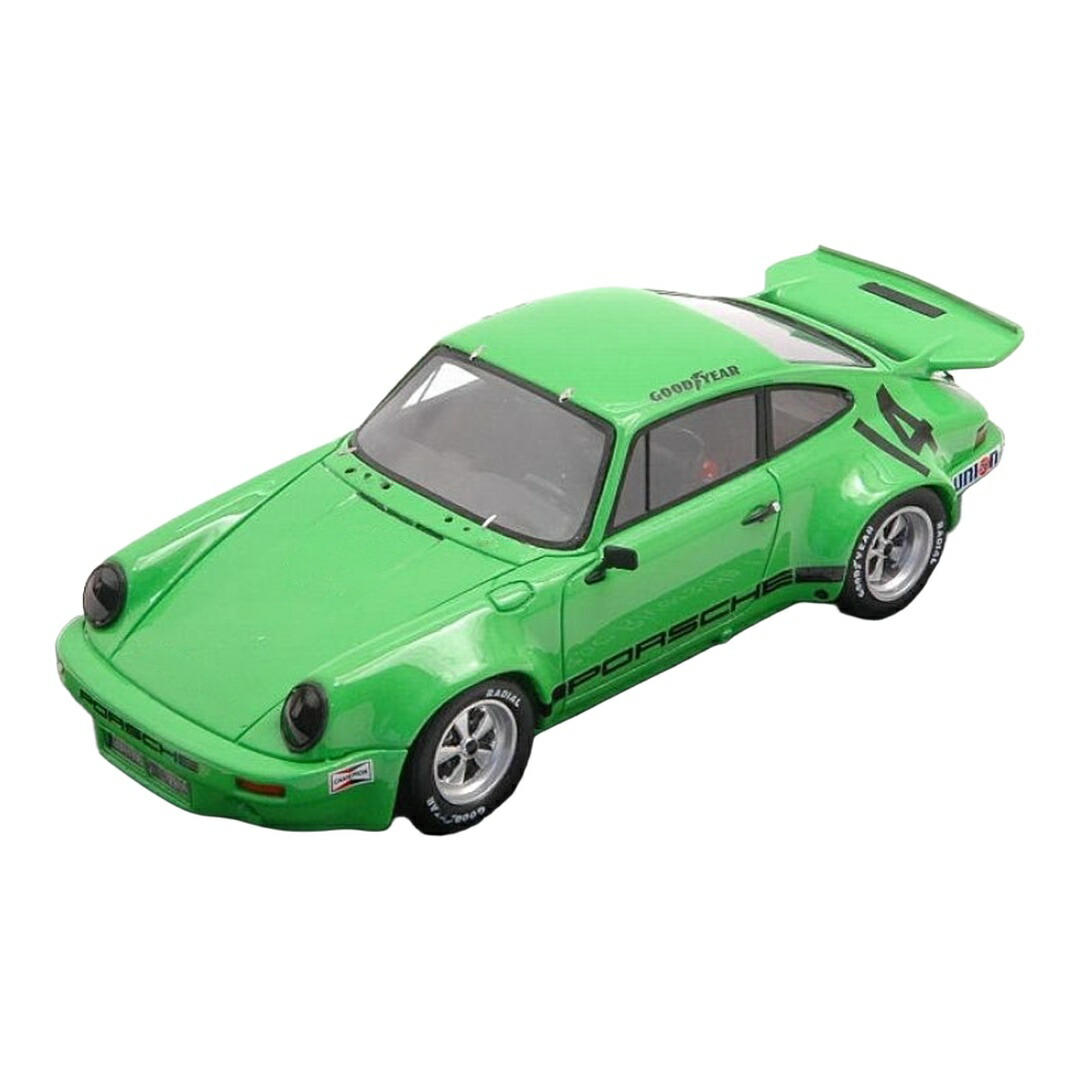 Porscheポルシェ 911 RS 3.0 #14 IROC リバー片方 1973 エマーソン・フィッティパルディ 緑であること / SPARK MODEL 1/43 ミニカー