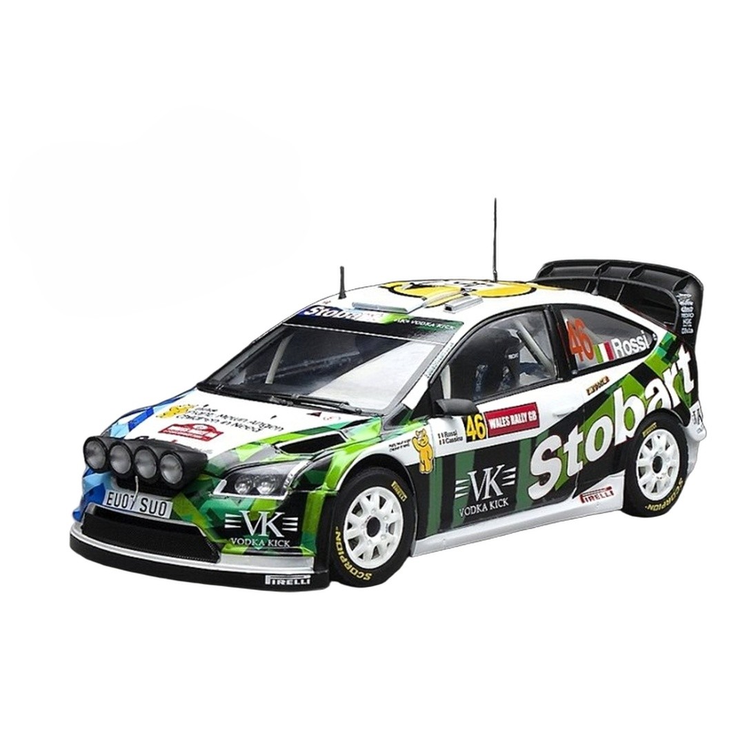 Fordフォード Focusフォーカス WRC07 #46 2008 ラリーGB V.Rossi-Cassina / SUNSTAR 1/18 ミニカー｜ラストホビー