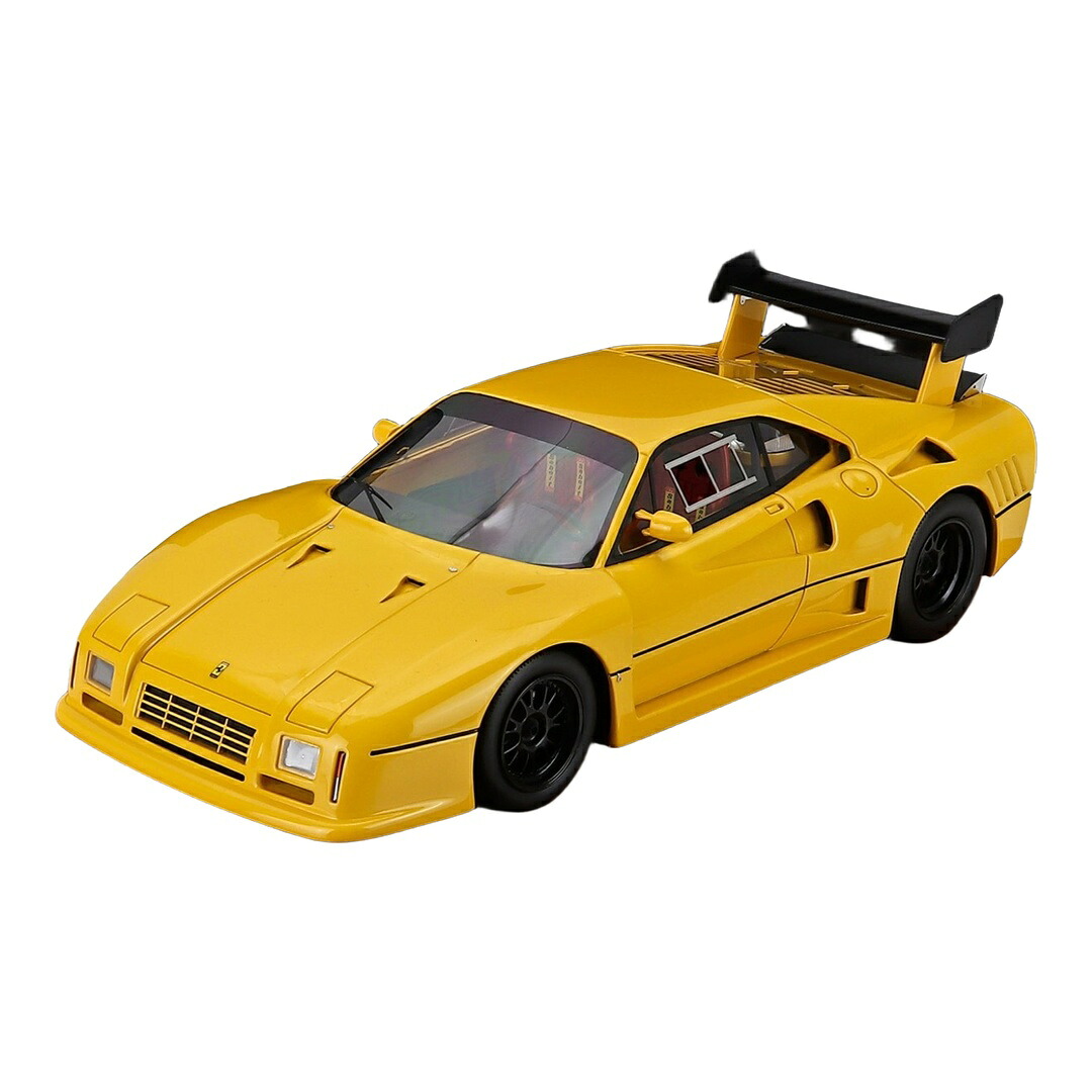 Ferrariフェラーリ 288 GTO Evoluzione 1985 イエロー ブラックホイール 20台限定 / Tecno 1/18 ミニカー|ラストホビー