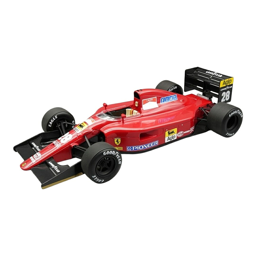 Ferrariフェラーリ 642 F1 1991年 #28 ベルギーGP ジャン・アレジ レッド / TECNOMODEL 1/18 ミニカー｜ラストホビー