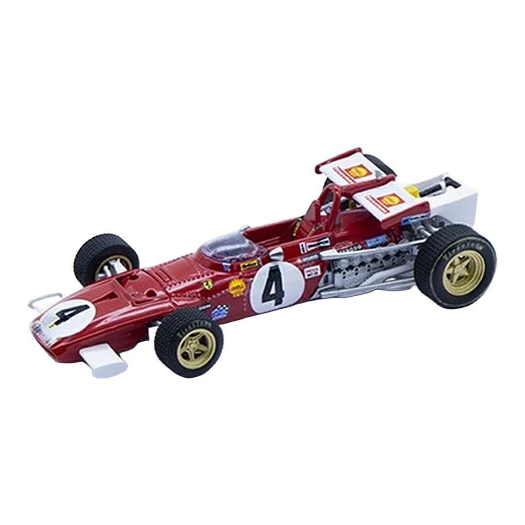 Ferrariフェラーリ 312B 1970 イタリアGP 優勝車 #4 Clay Regazzoni レッド / TECNOMODEL 1/43 ミニカー|ラストホビー