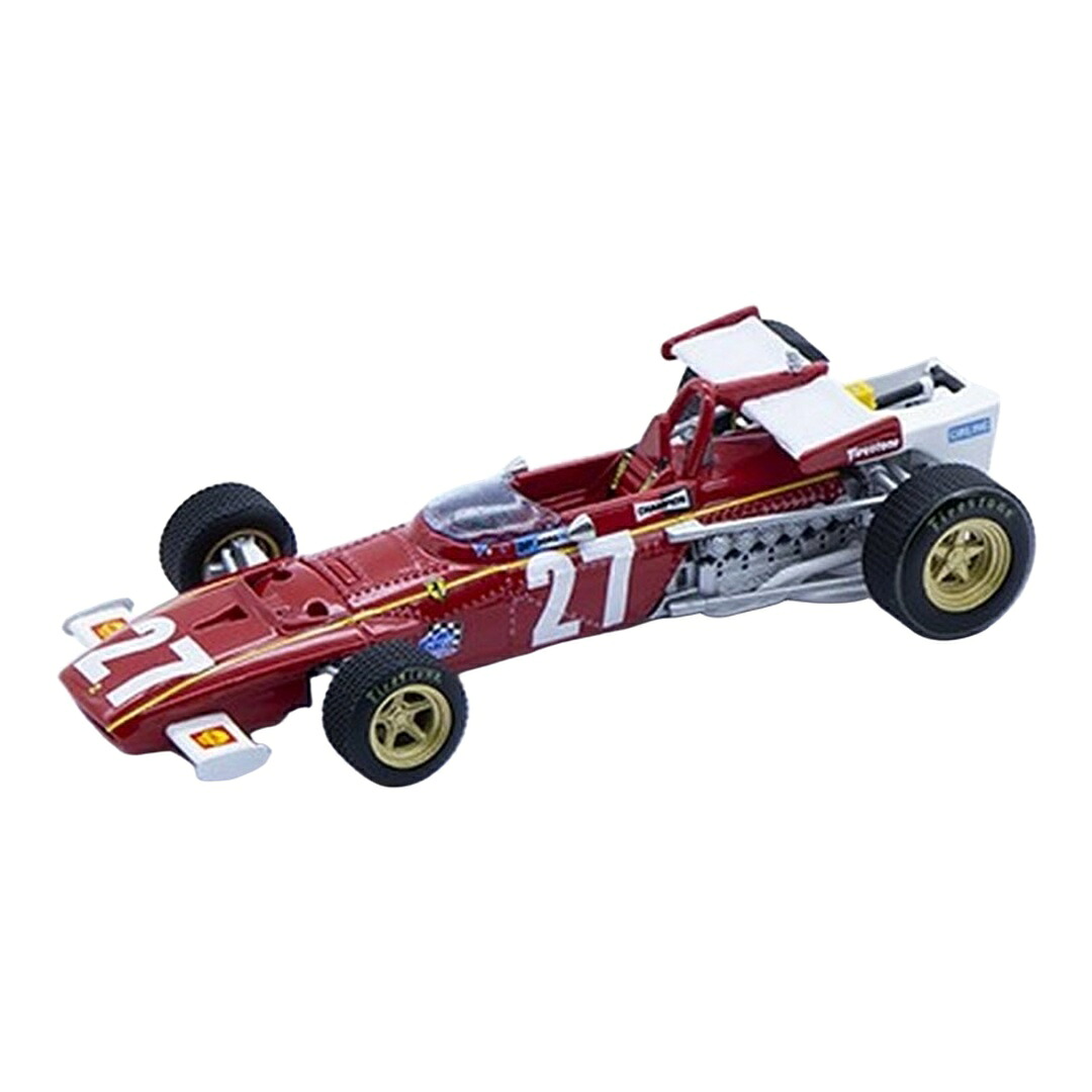 Ferrariフェラーリ 312B 1970 #27 ベルギーGP ジャッキーイクス レッド / TECNOMODEL 1/43 ミニカー|ラストホビー