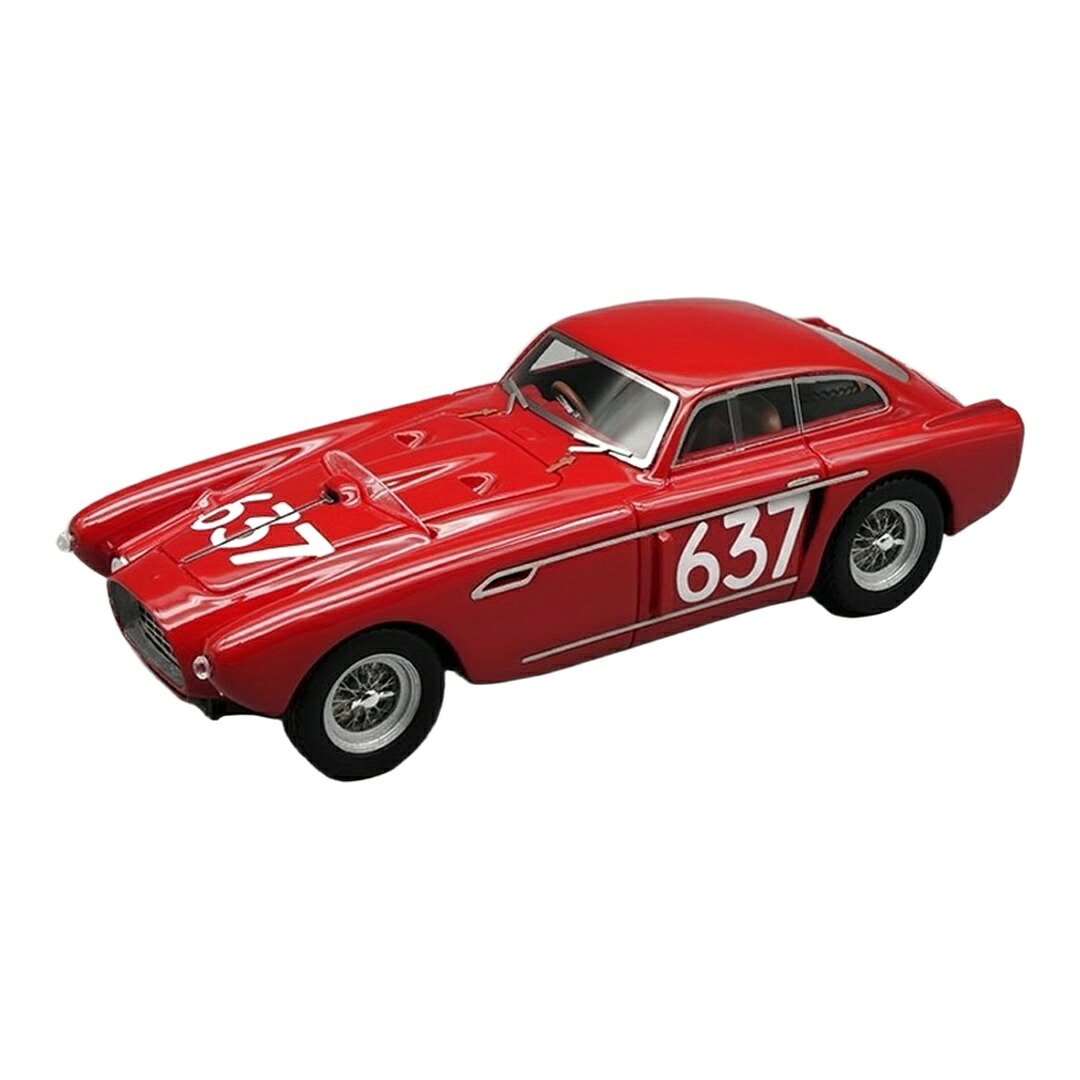 Ferrariフェラーリ 340 Mexico 1953 レッド #637 ミッレミリア Castellotti Regosa / TECNOMODEL 1/43 ミニカー|ラストホビー