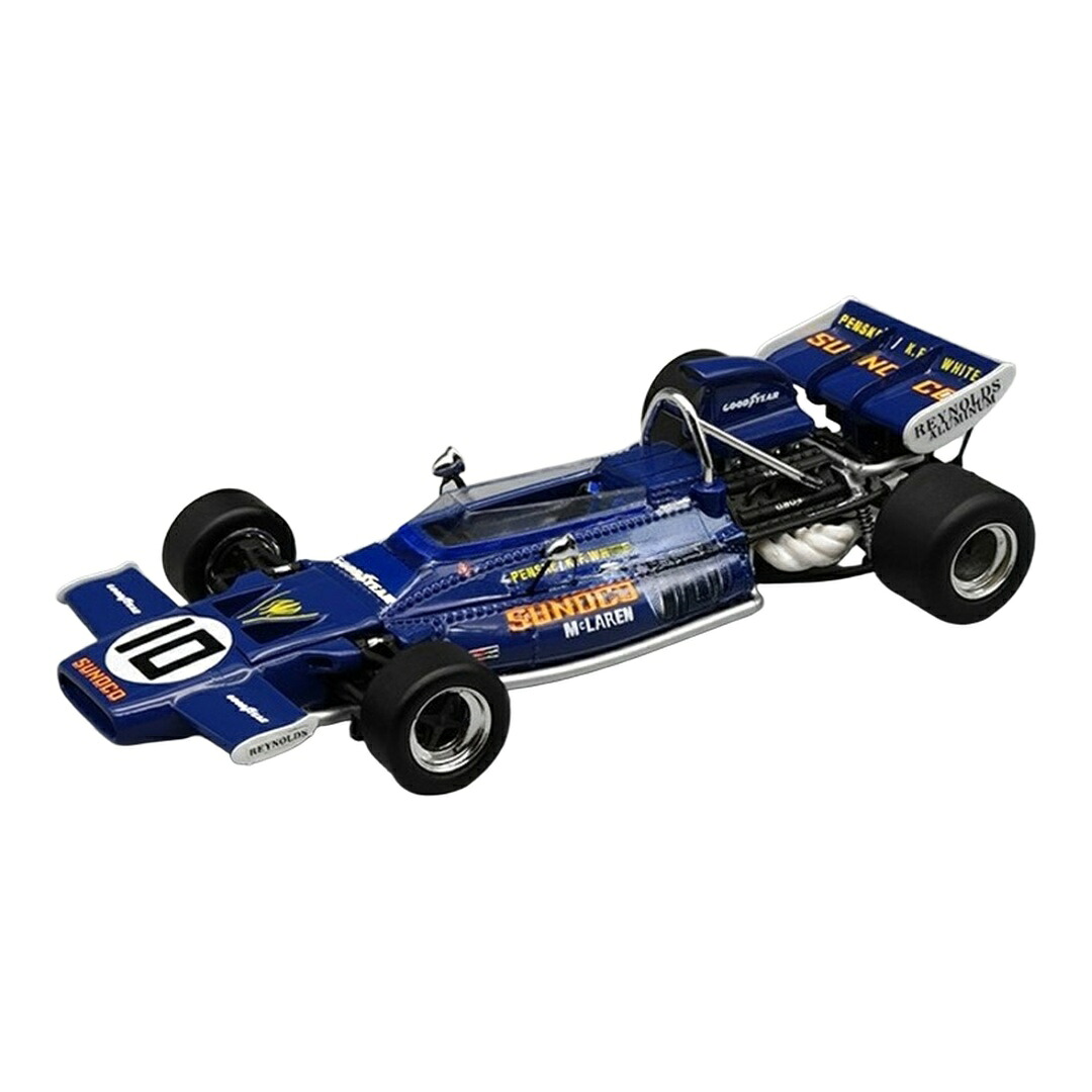 McLarenマクラーレン M19A 1971 カナダGP #10 マーク・ダナヒュー ブルー / TECNOMODEL 1/43 ミニカー|ラストホビー