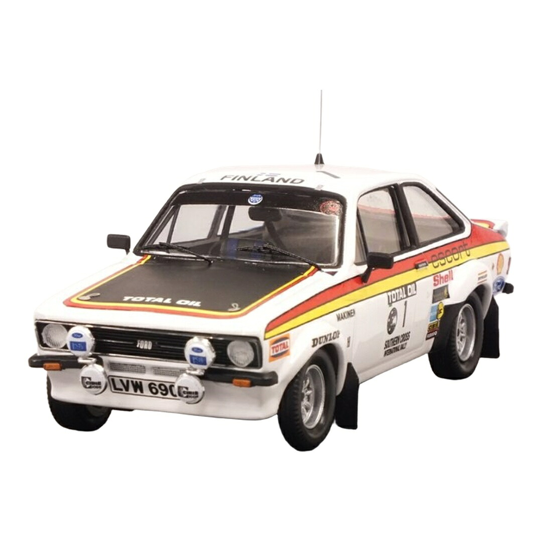 Fordジェラルド・r・フォード Escort附き添い Mk2 No.1 1976 サザンクロスラリー Timo Makinen Henry Liddon 白いこと 150台制限事項 / TROFE