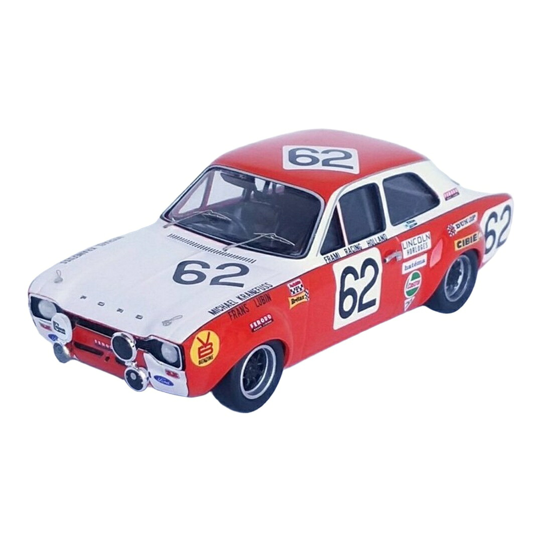 Fordフォード Escortエスコート Mk1 #62 1970 スパフランコルシャン レッド/ホワイト / TROFEU 1/43 ミニカー｜ラストホビー