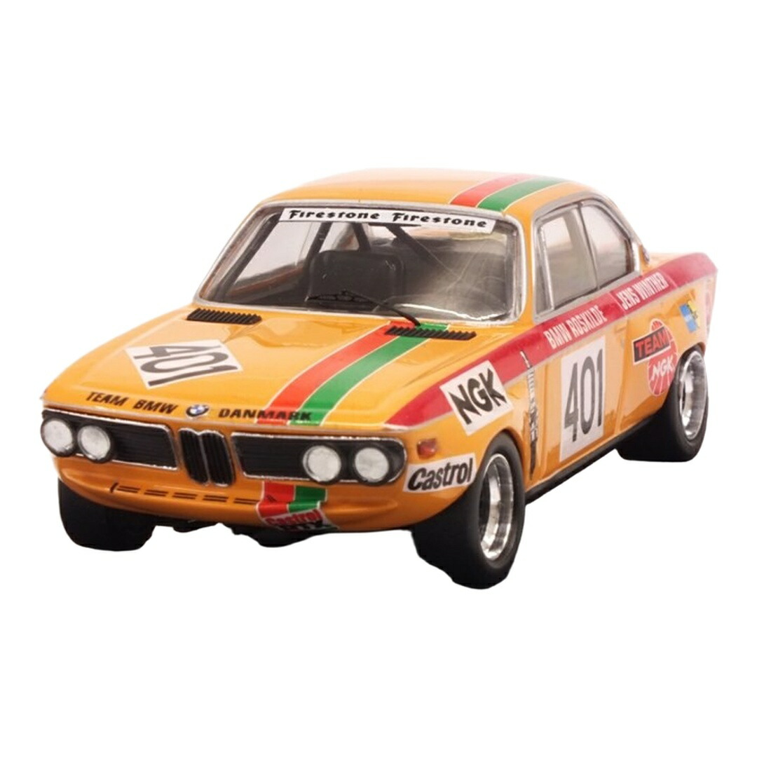BMW 2800 CS 1971 オレンジ色 #401 リング・ジュアスランド Jens Winther 150台制限事項 / TROFEU 1/43 ミニカー