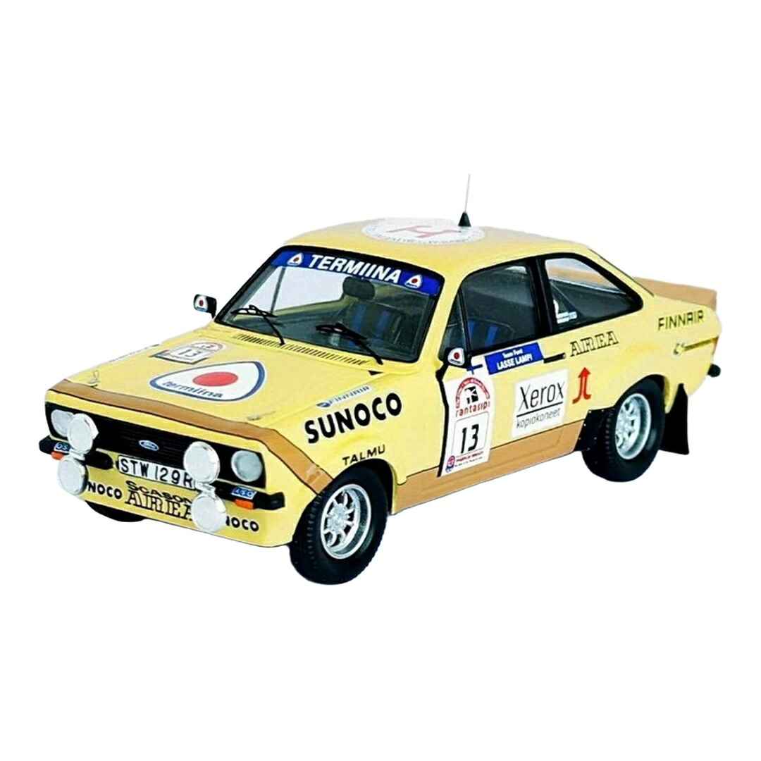 Fordフォード Escortエスコート Mk2 #13 1000湖ラリー 1980 Lampi Kuukkala イエロー / TROFEU 1/43 ミニカー|ラストホビー