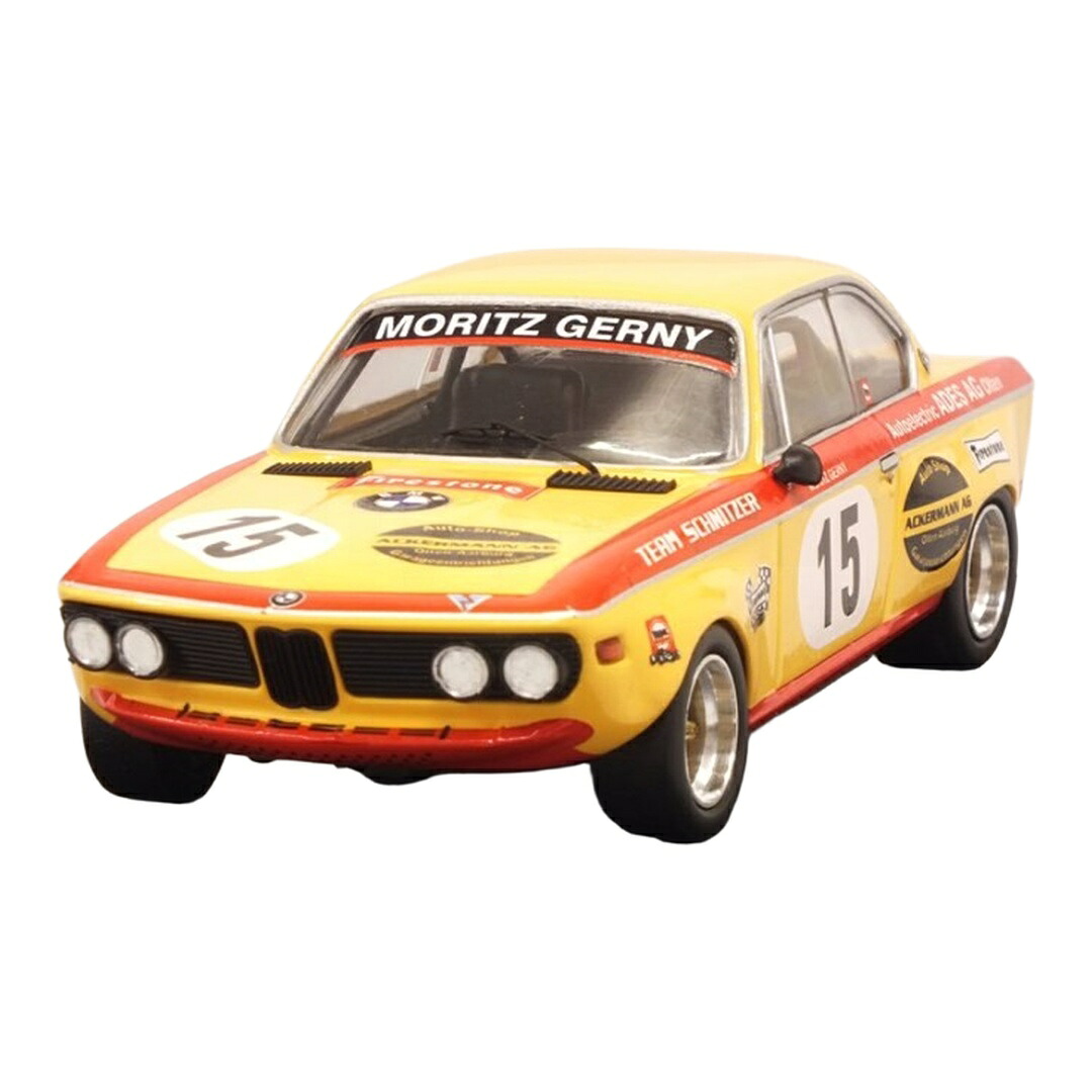 BMW 2800CS 1973 黄色 #15 4第四次元モンツァ Knecht Gerny / TROFEU 1/43 ミニカー