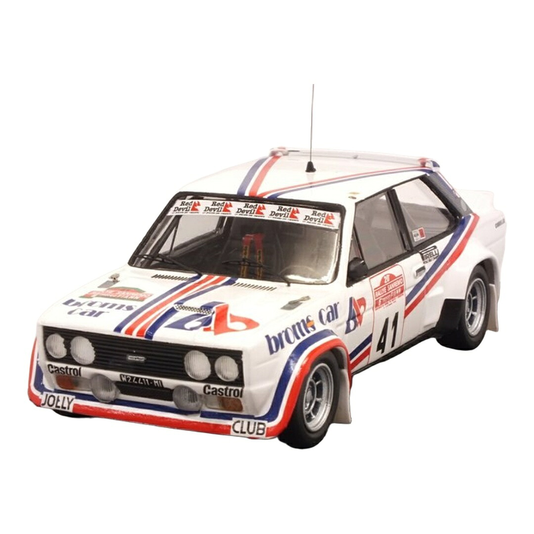 Fiatフィアット 131 Abarthアバルト 1978 ホワイト #41 ラリーサンレモ / TROFEU 1/43 ミニカー｜ラストホビー