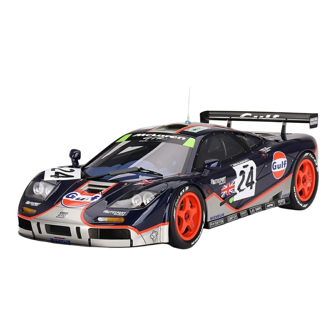 McLarenマクラーレン F1 GTR #24 Gulf Racing 4位 ルマン24第四次元 1995 Blundell Bellm Sala / Truescale 1/12